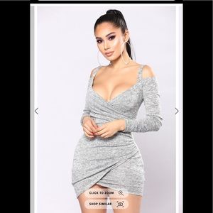 Get together party dress size L fashion nova